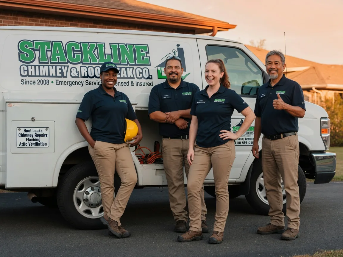 Chimney flashing repair company in Jackson, WI